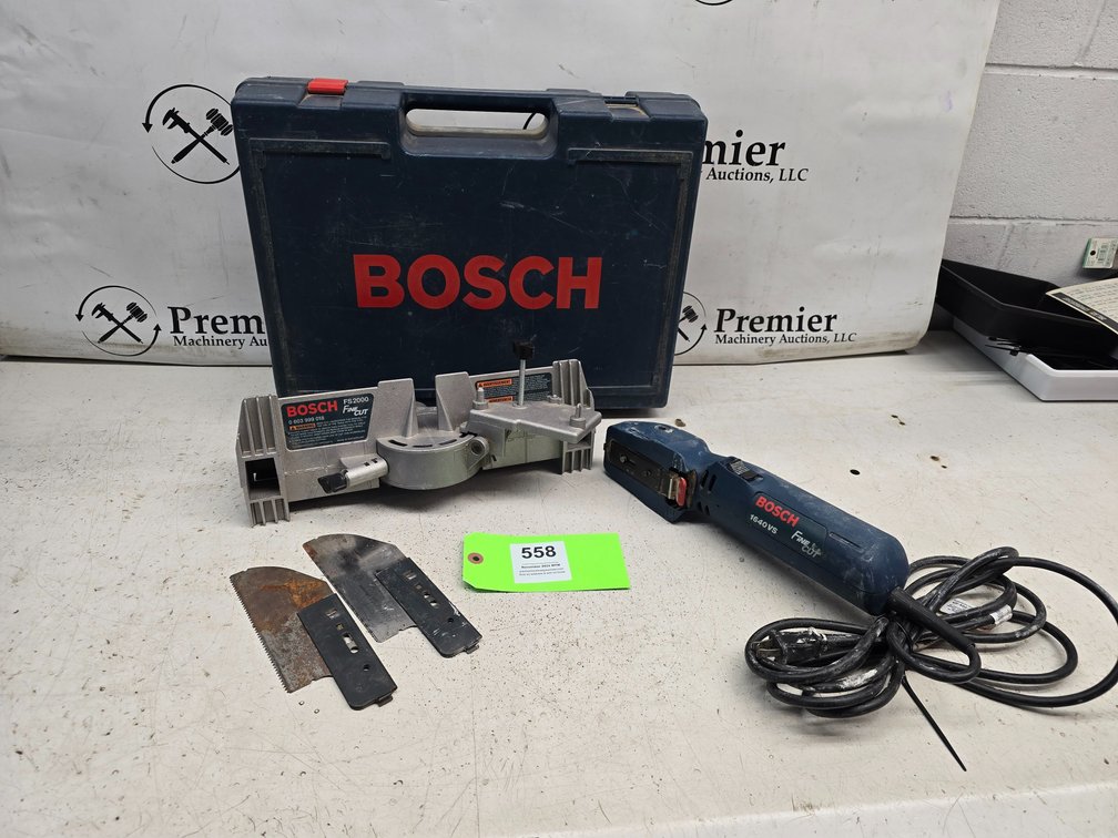 Bosch Fine Cut Saw 120 Volt Corded and Model: FS2000 Miter Saw Table