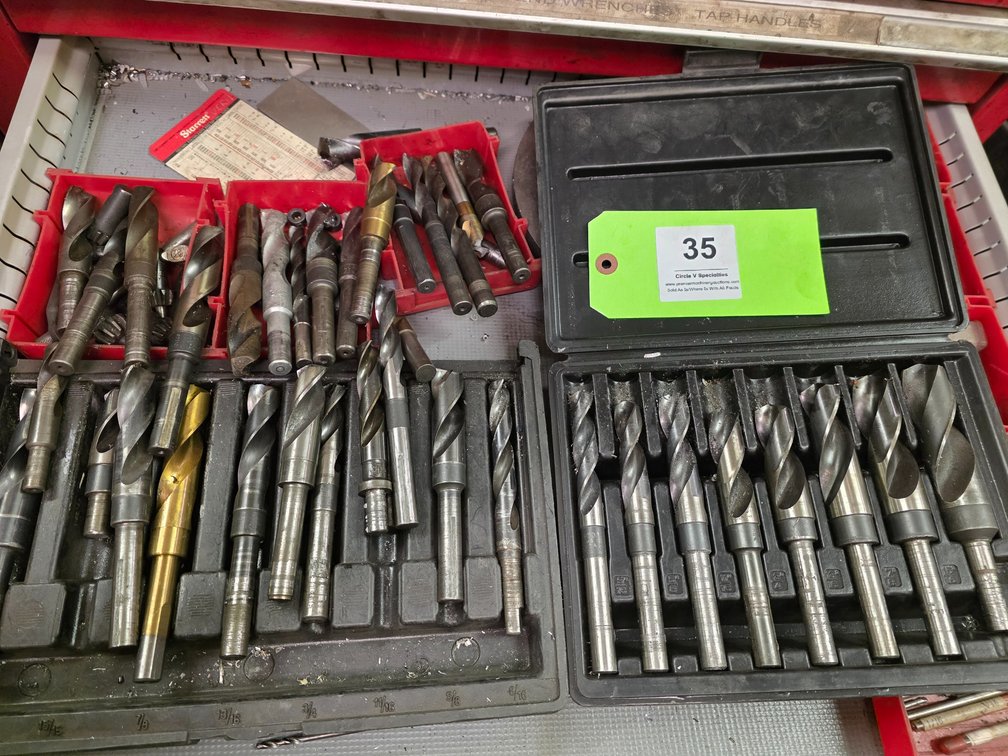 Assorted Reduced Shank Drills.