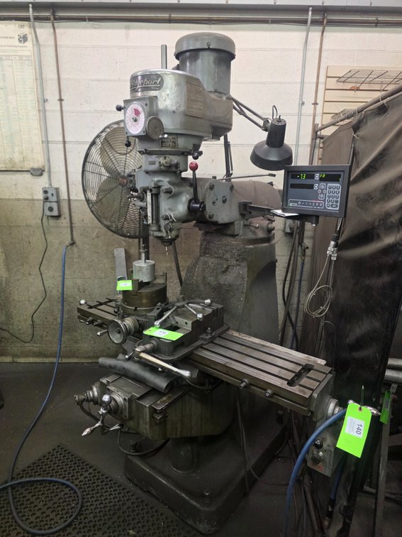 Bridgeport Variable Speed Vertical Milling Machine.