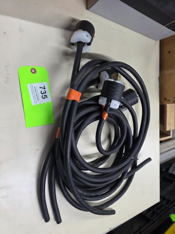 (4) 3-Ph. Cord Ends.