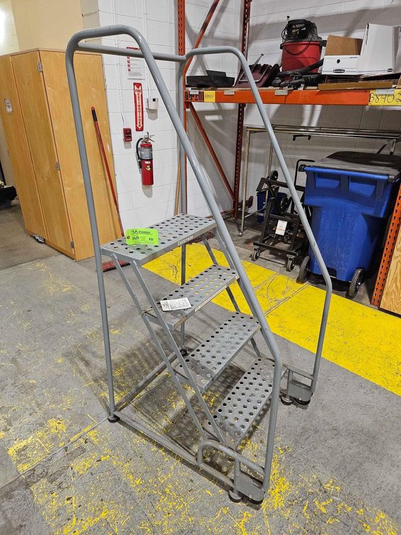 Cotterman "Tilt N Toll" Safety Ladder.