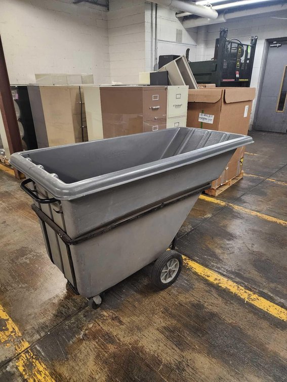 Global Model 24CPI Rolling Dump Hopper.