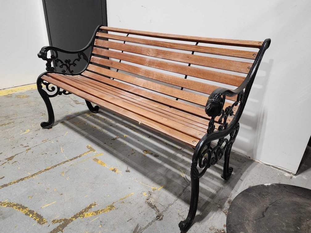 Cast Frame Bench.