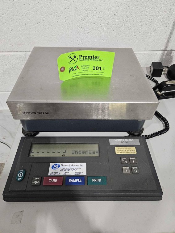 Mettler Toledo BC 30 Electronic Scale with 60 Lb. Capacity