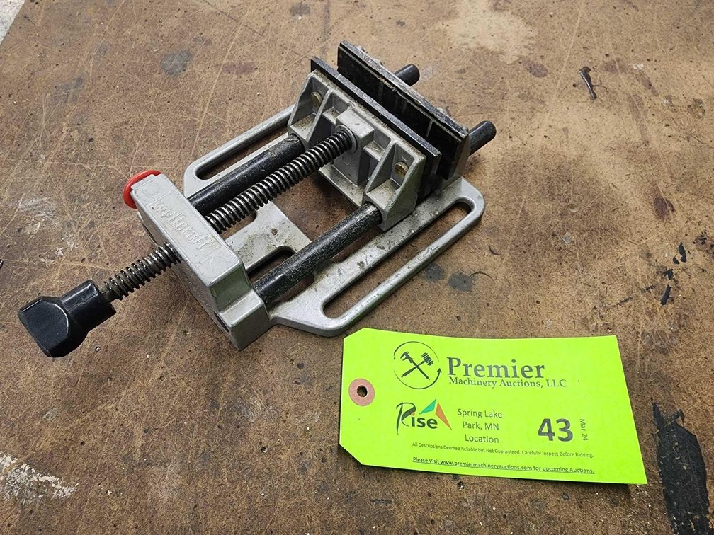 Wolfcraft 4" Drill Press Vise. 
