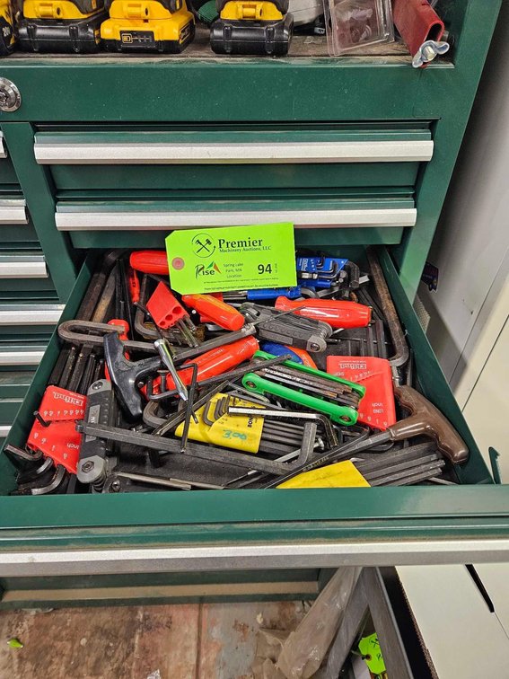 Assorted Allen Wrenches.