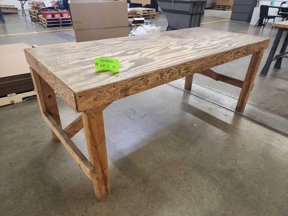 Shop Made Wood Work Bench
