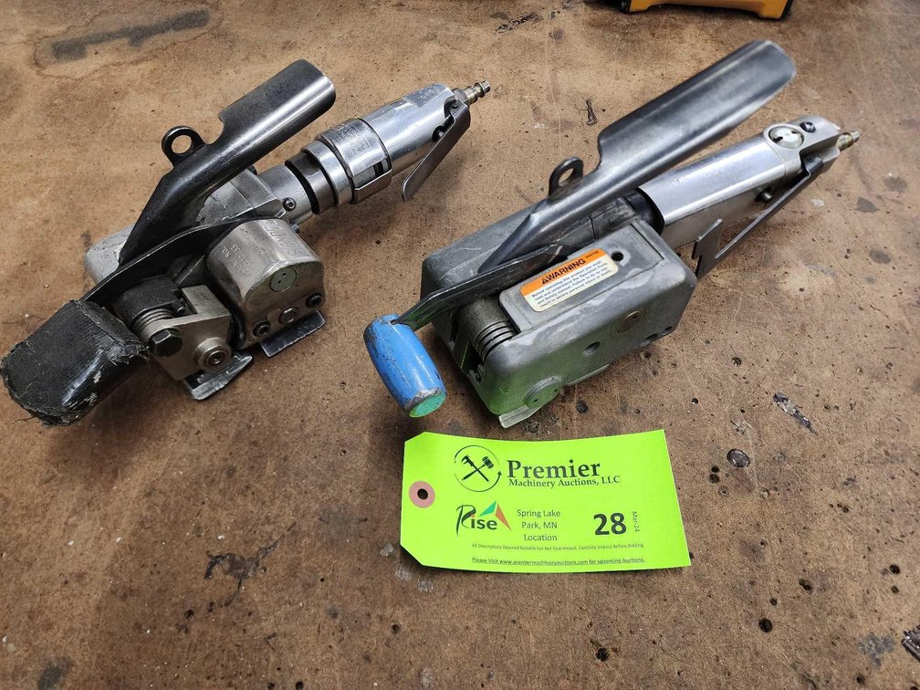 (2) Pneumatic Banding Tensioners. 