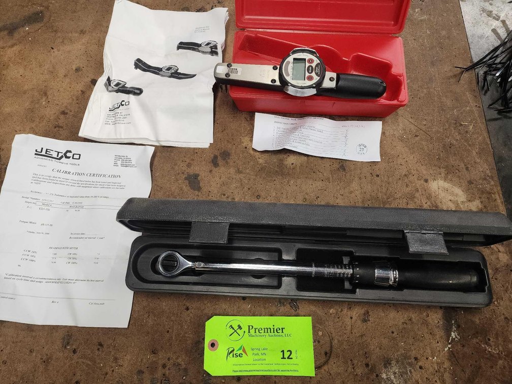 (2) Torque Wrenches. 