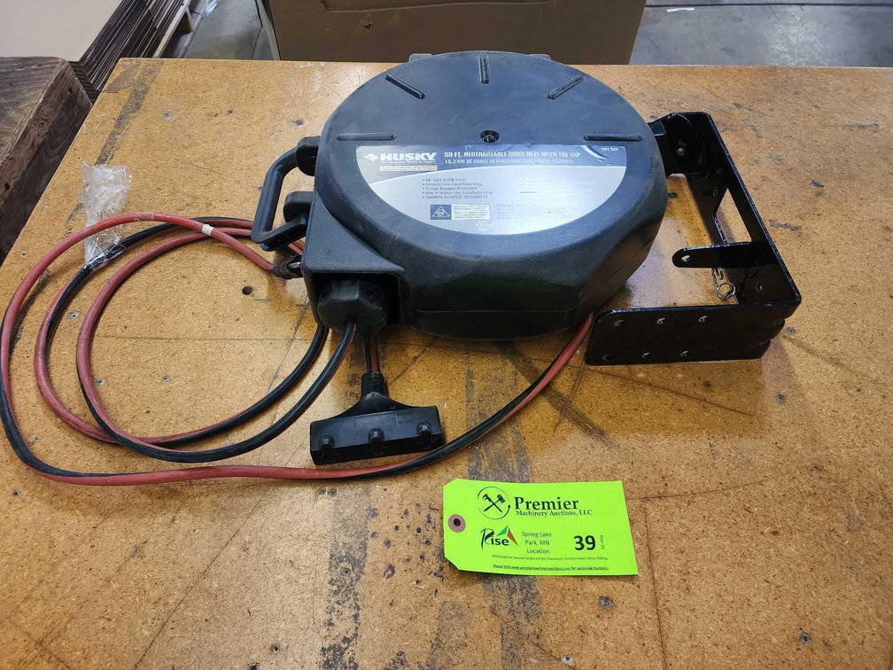 Husky 50' Retractable Cord Reel