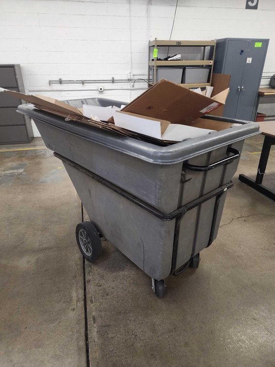 Global Model 24CPI Rolling Dump Hopper.