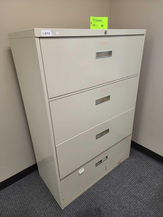 4-Drawer Lateral Filing Cabinet