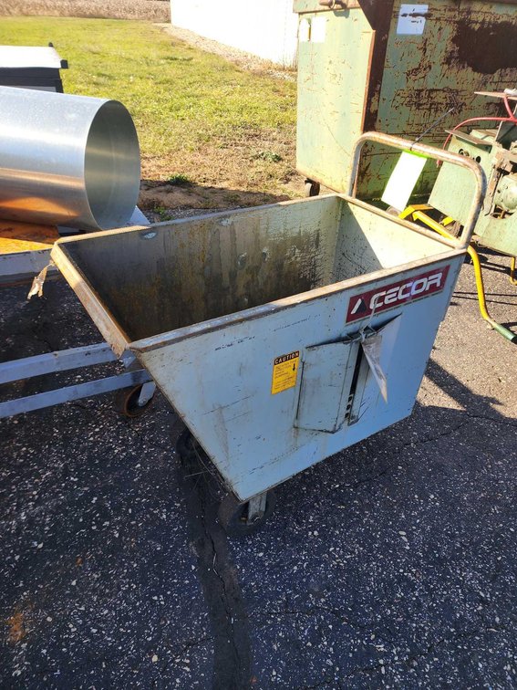 Cecor Model DB-342-6P-S Dump Hopper.