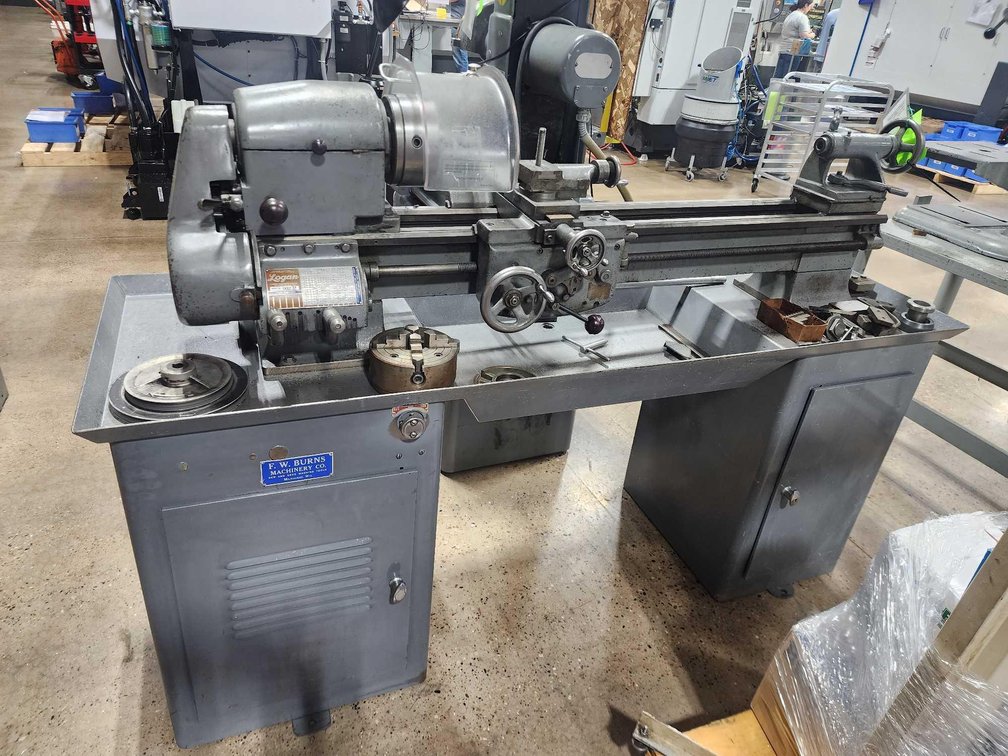 Logan Model 1957H Lathe. 