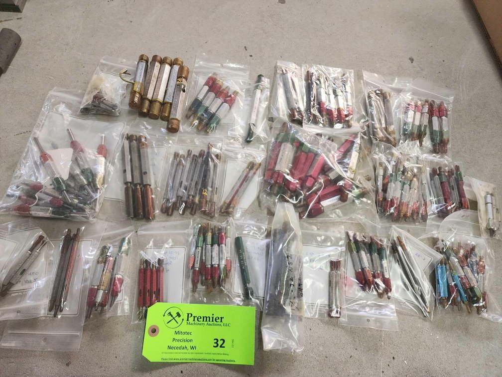 Large Quantity of Go/No-Go Gages. 