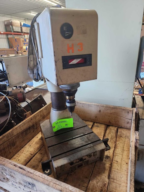 Bodmer Kusnacht Swiss Made Drilling Machine. 
