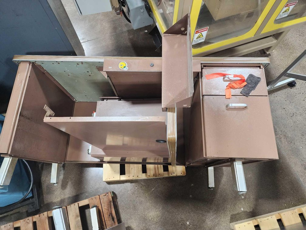 (2) Metal Frame Desks. 