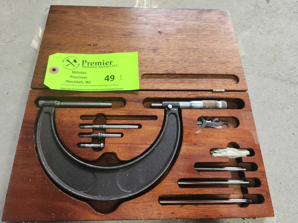 Brown & Sharpe 2"-6" Micrometer