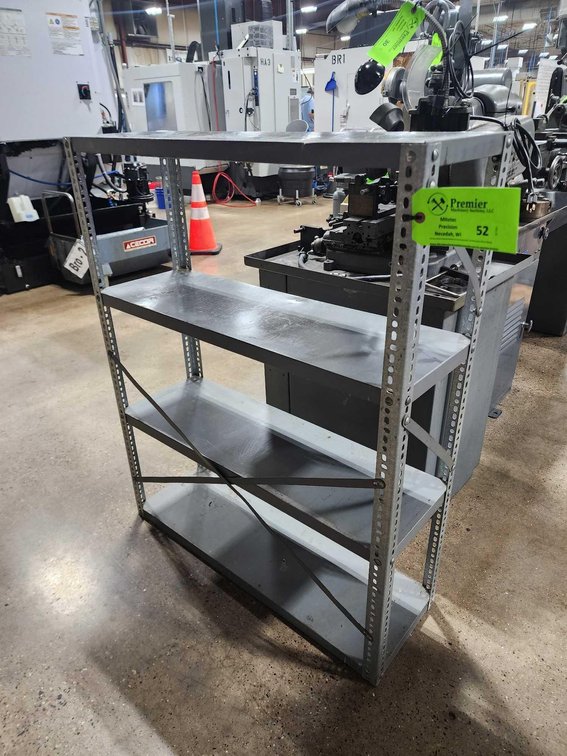 Metal Shelf Unit.