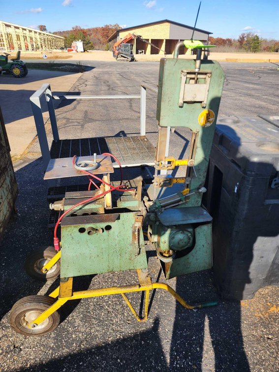 Tester Corp. Model S Band Saw.