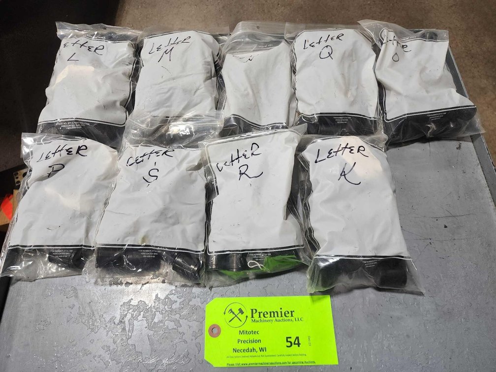 Assorted Drill Bushings for Brown and Sharpe