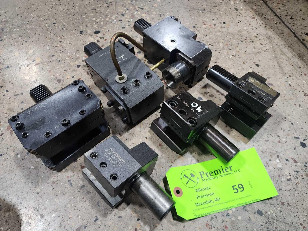 Assorted Static Tool Holders.