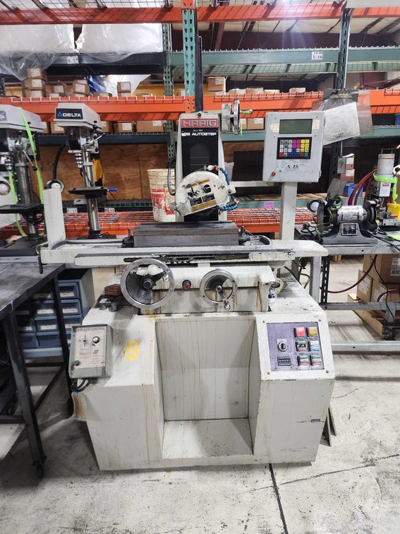 Harig Model 618 Autostep Surface Grinder.