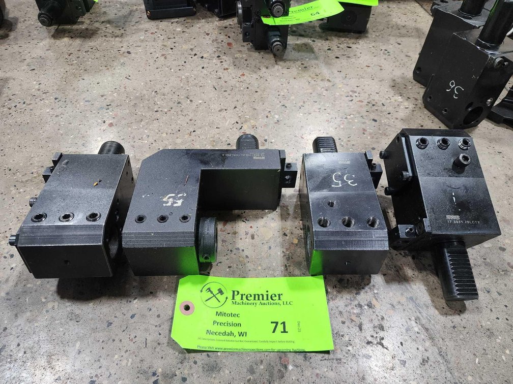 (4) EWS Static Tool Holders.
