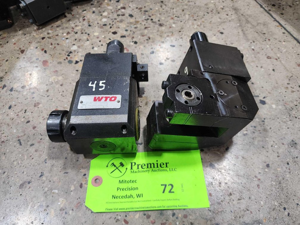(2) Live Tool Holders for Parts/Repair.