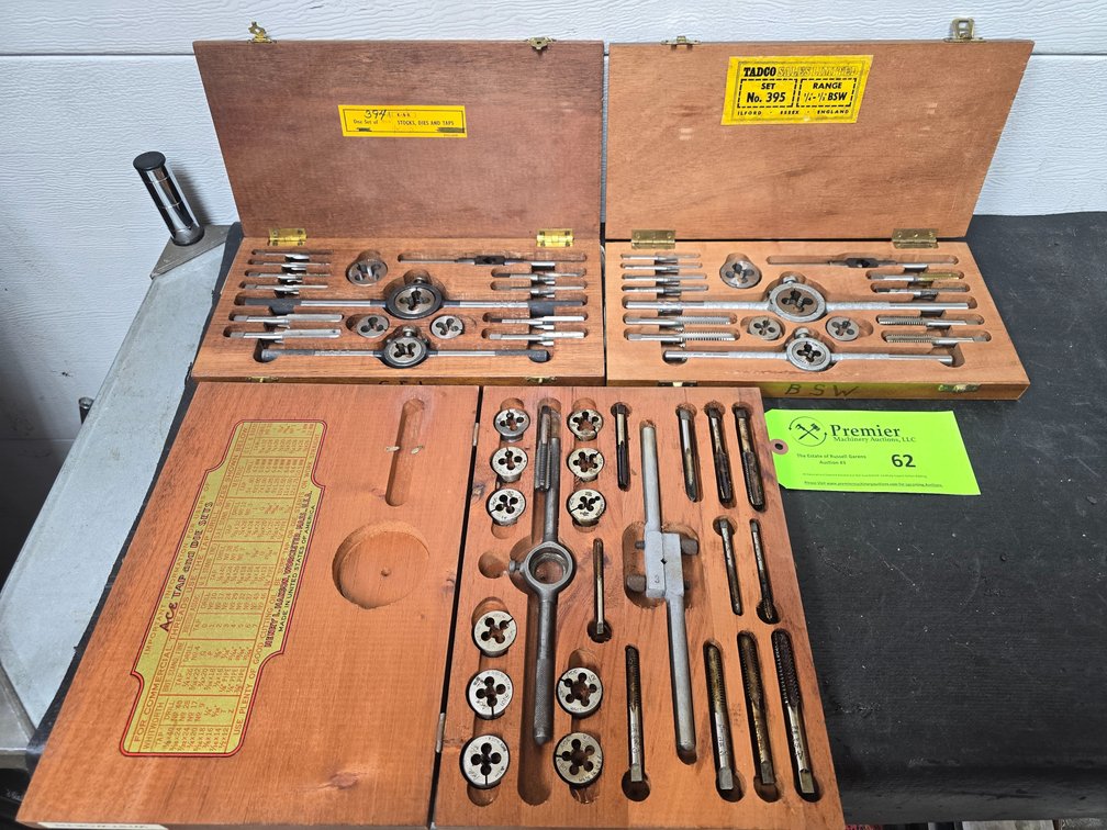 (3) Tap and Die Sets