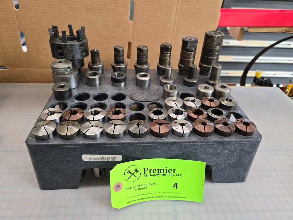 (39) Metric R8 Collets and Arbors