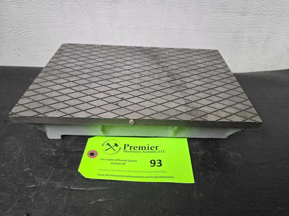 Busch Milwaukee 8" x 12" Lapping Plate.