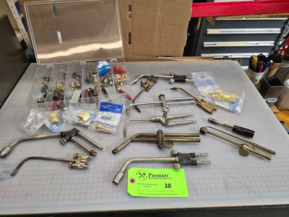 (11) Assorted Brazing Torches as Shown 