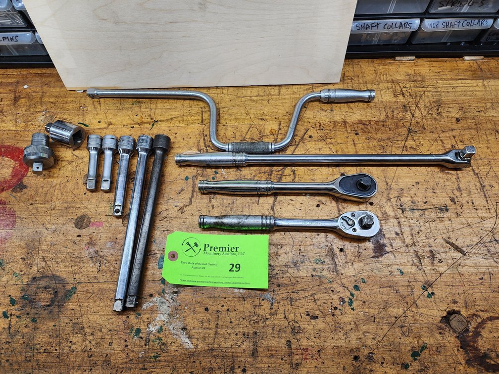 Snap-On 1/2" Drive Ratchets, Extensions and More. 
