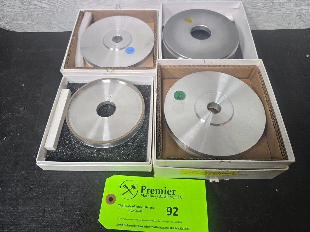 (4) Assorted Grinding Wheels.
