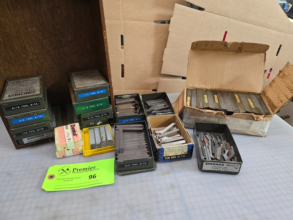 Large Assortment of HSS Tool Blanks