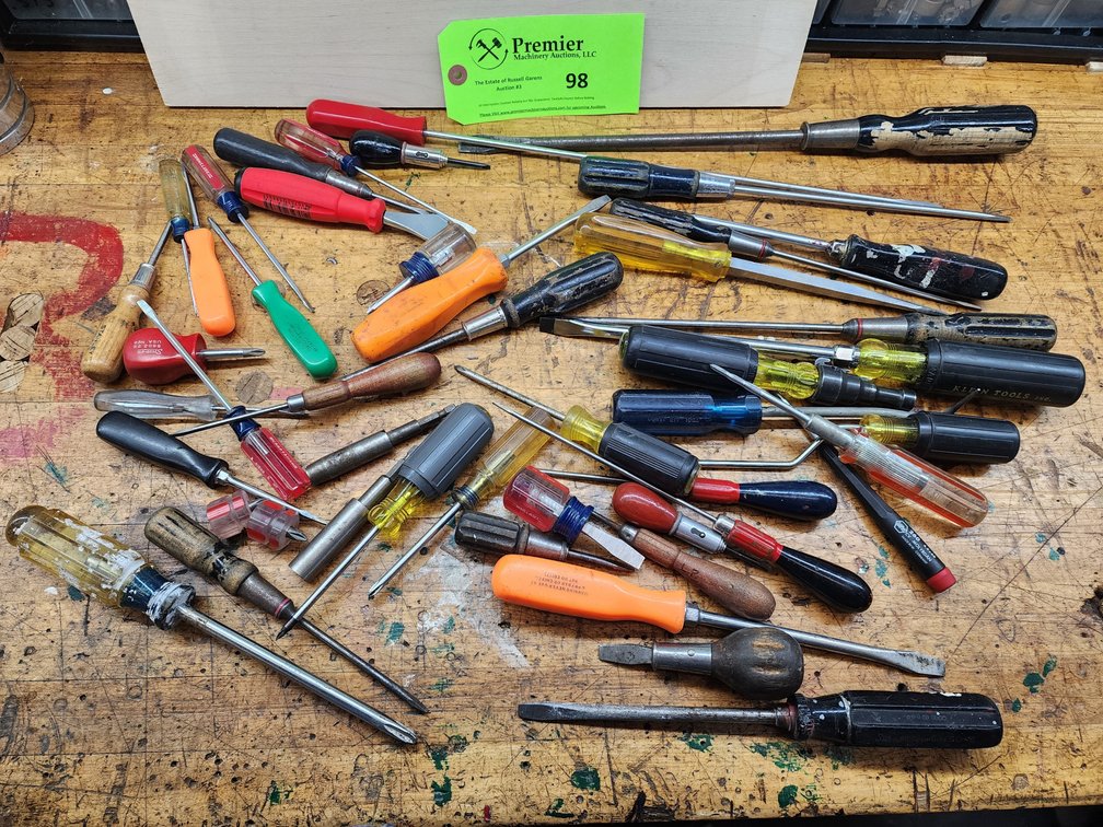 Assorted Screw Drivers