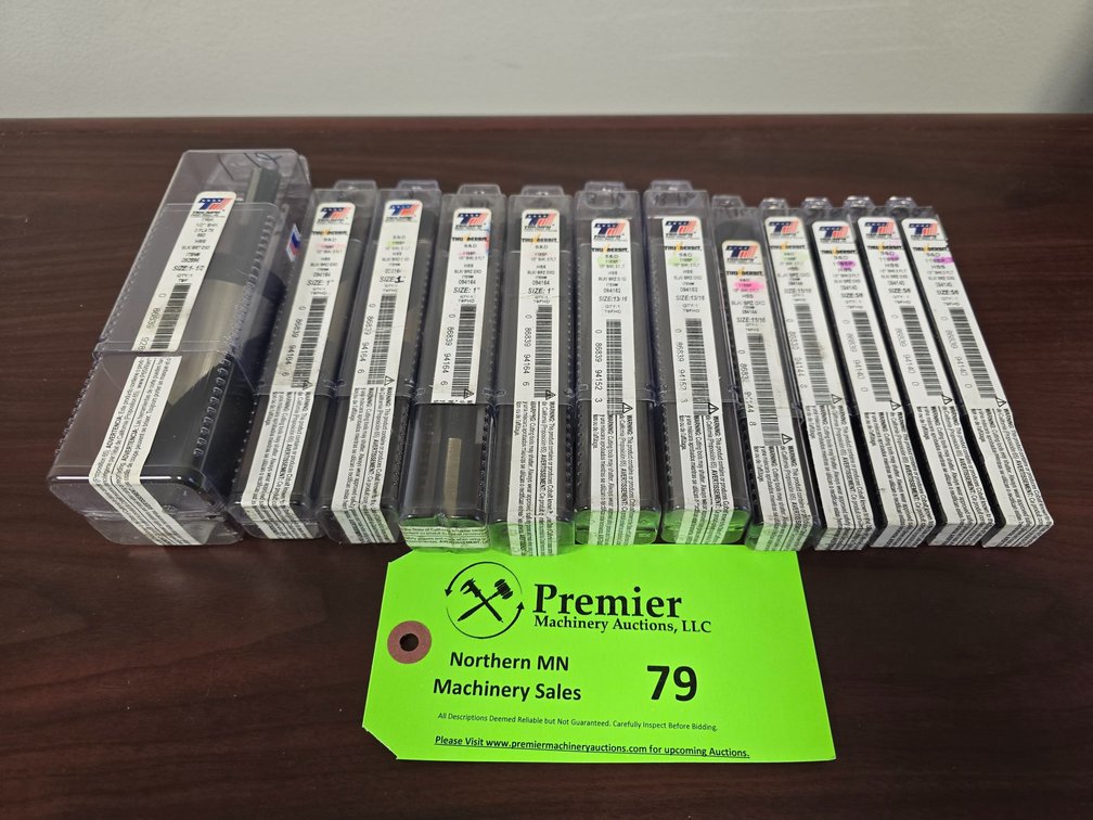 (12) Assorted Triumph Twist Drill Co. Drill Bits.