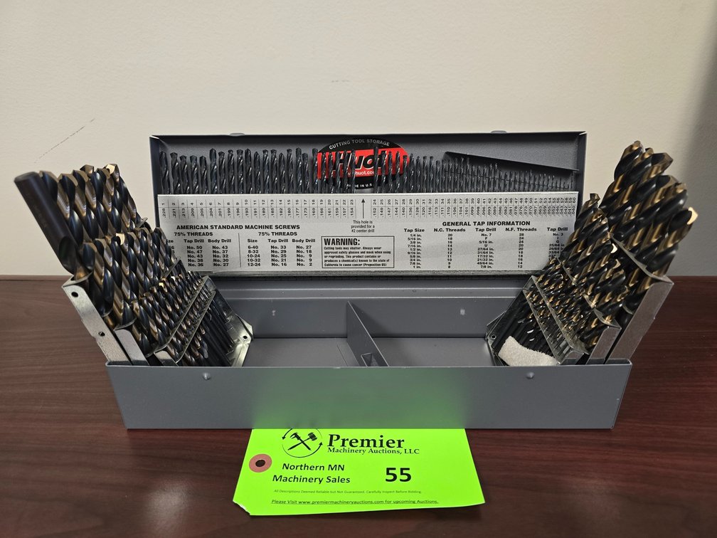 Metric Combo Drill Set with Huot Storage Container.