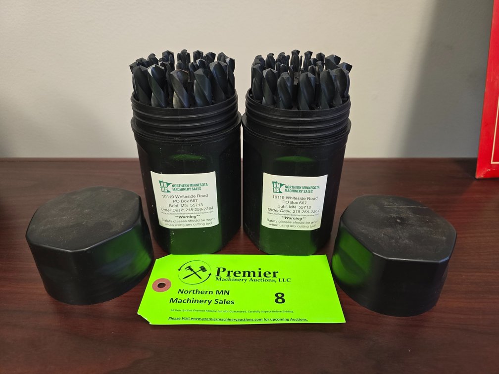 (2) 29-Piece LH Black Oxide Drill Indexes.