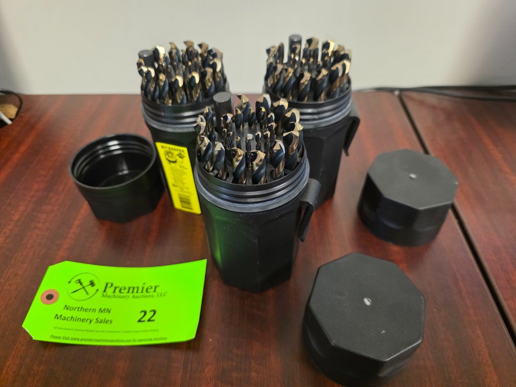 29 Pc. Black and gold Jobber Set.