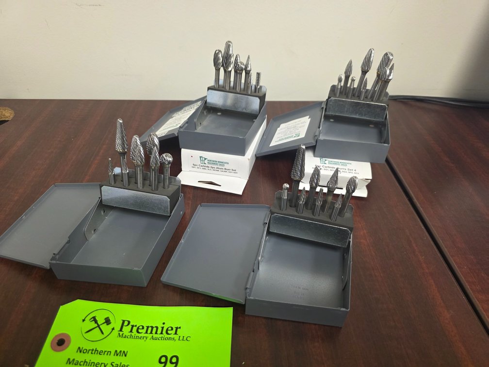 (4) Huot Organizers w/ (32) Carbide Burrs  