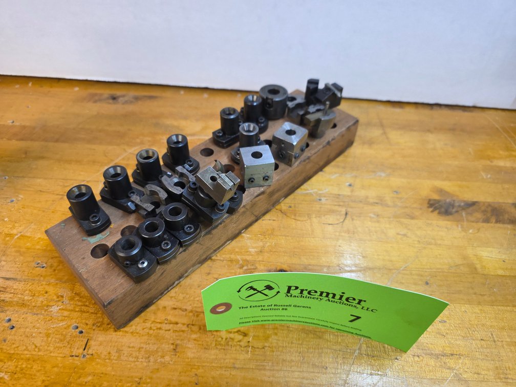 Assorted 1/2" Dia. Shank Turret Lathe Tooling. 