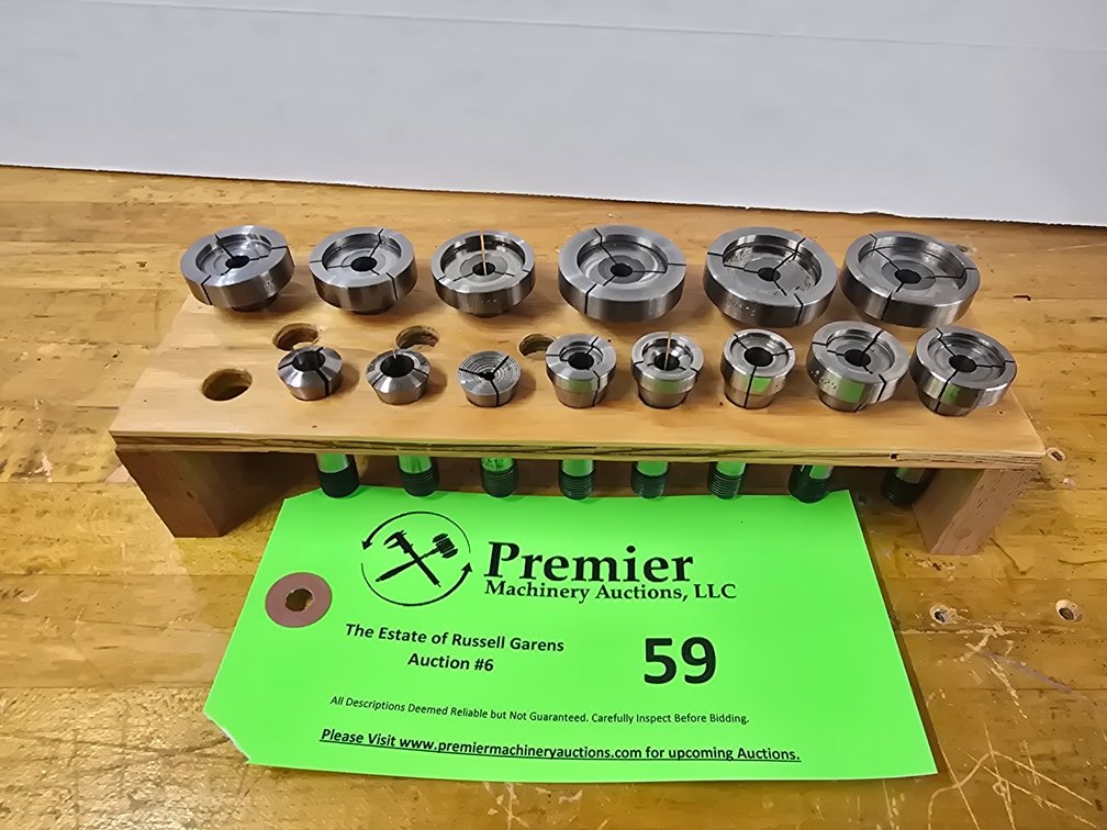 Group of 10mm Step Collets.