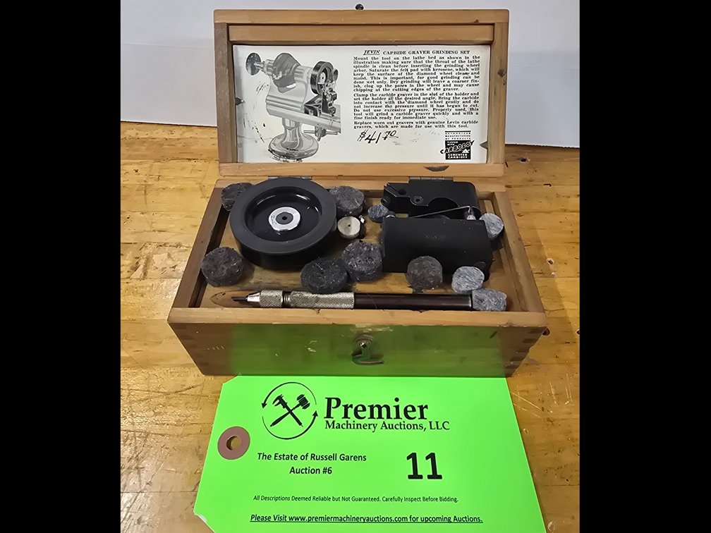 Levin Carbide Graver Grinding Set
