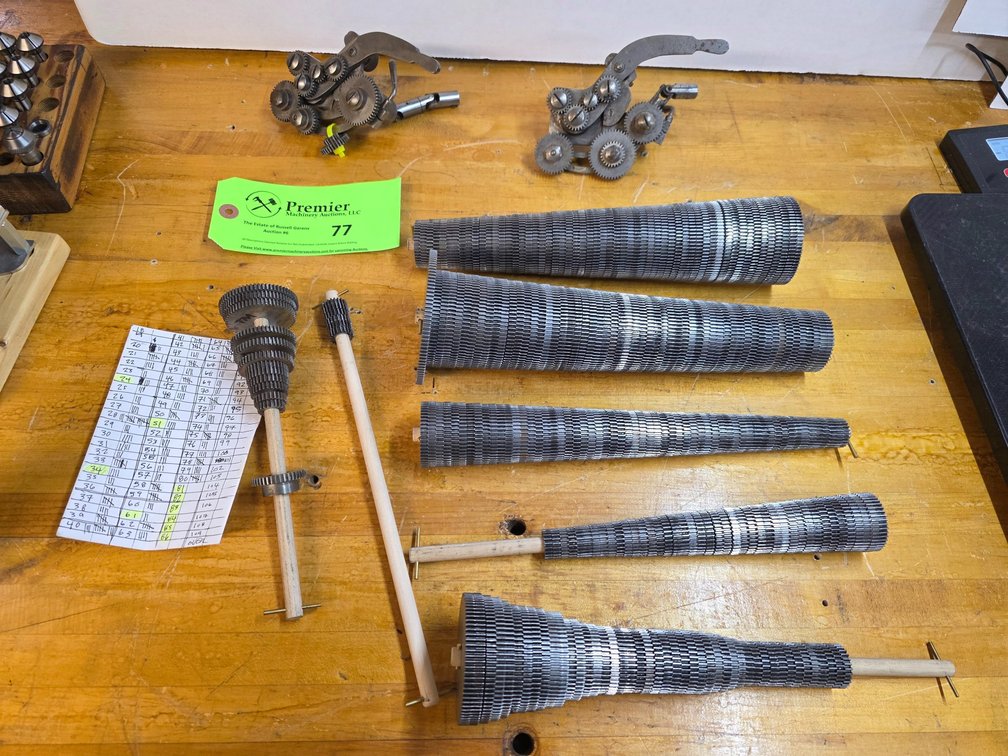 (2) Gear Drive Units, w/ Huge Assortment of Gears. 