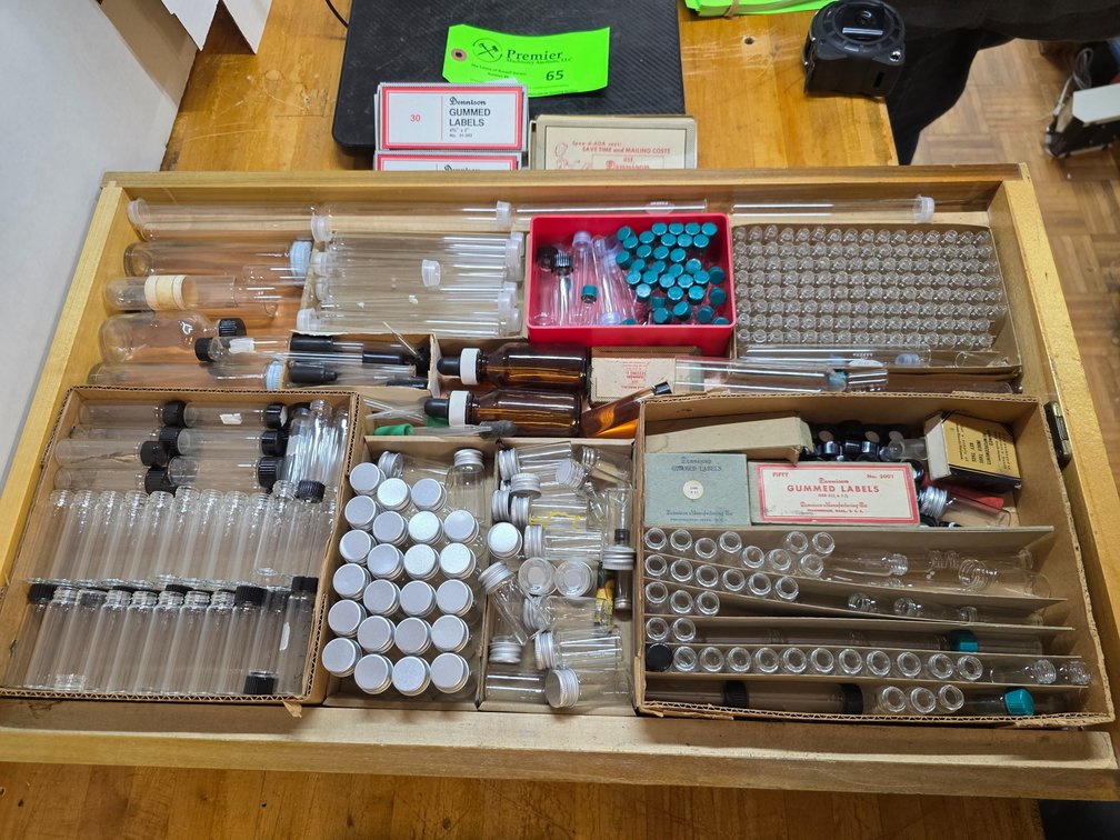 Large Quantity of Glass Vials