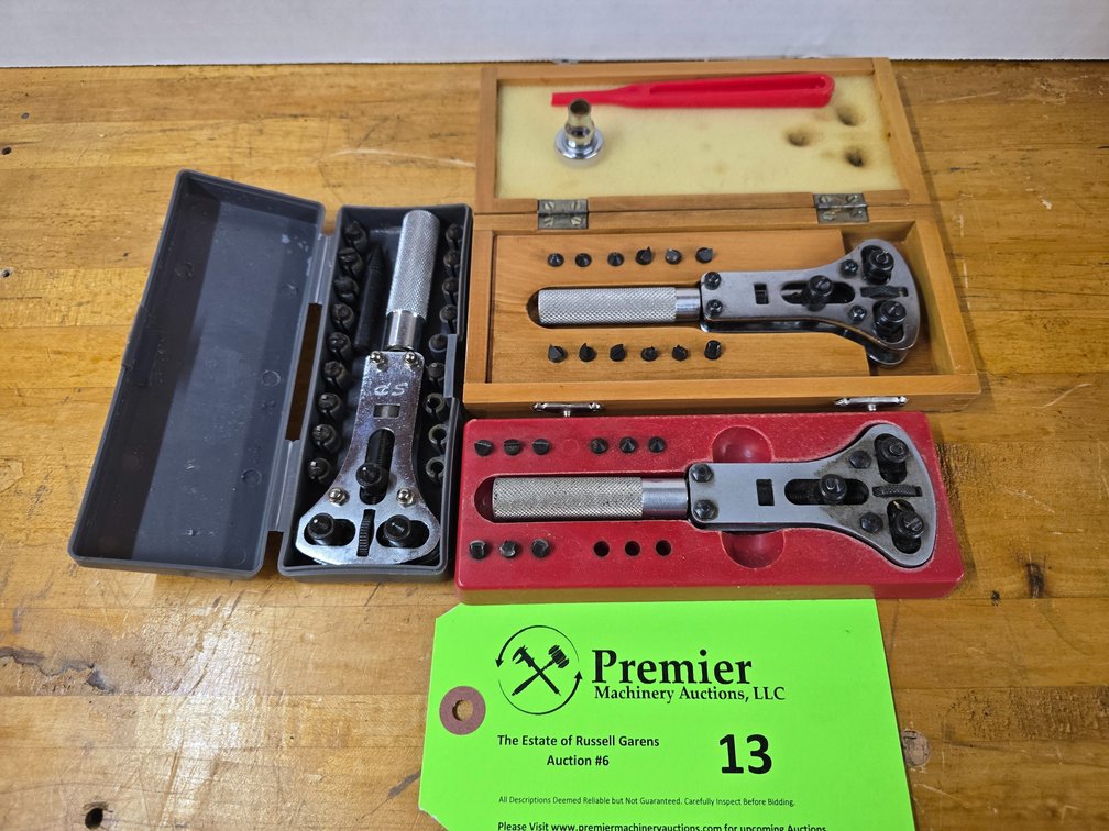 (3) Watch Case Openers.