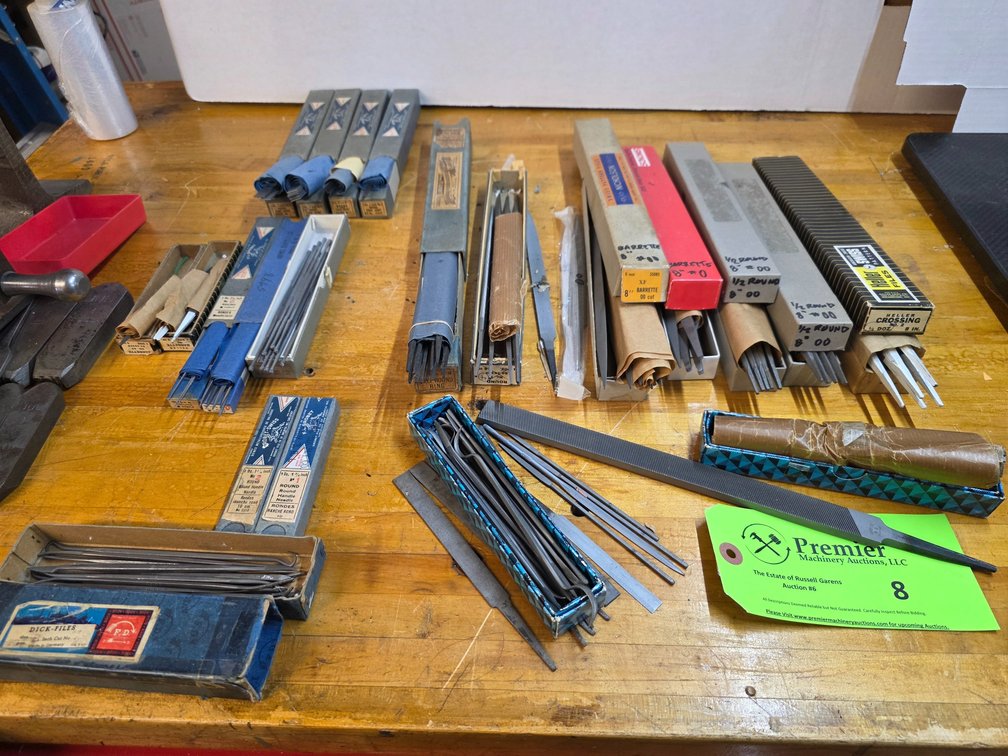 Large Assortment of Files. 