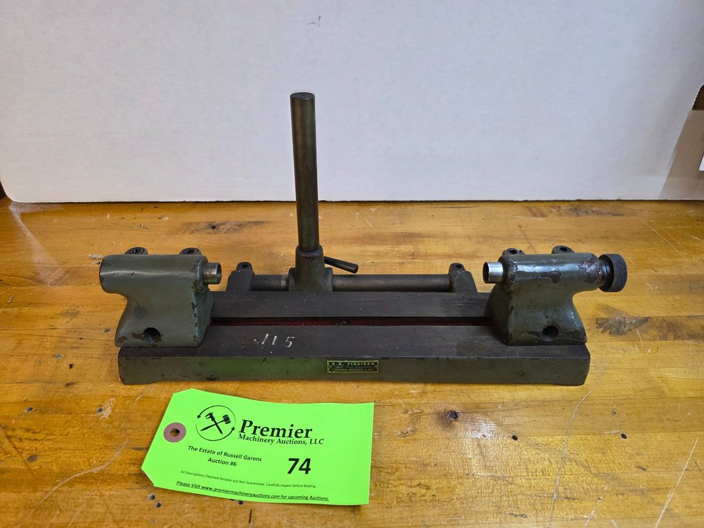 A.R. Fineisen Bench Center w/ Adjustable Indicator Arm. 